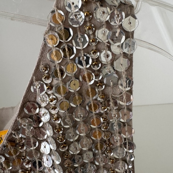 ALICE & OLIVIA Leighton Embellished A Line Dress - Picture 9 of 9